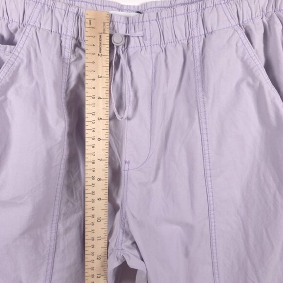 ZARA Women Purple Lilac Parachute Relaxed Pants Elastic Waist‎ 5520/7/629 MEDIUM - Picture 6 of 14